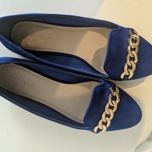 Kurt geiger Womens Flat Dress Shoes Royal Blue